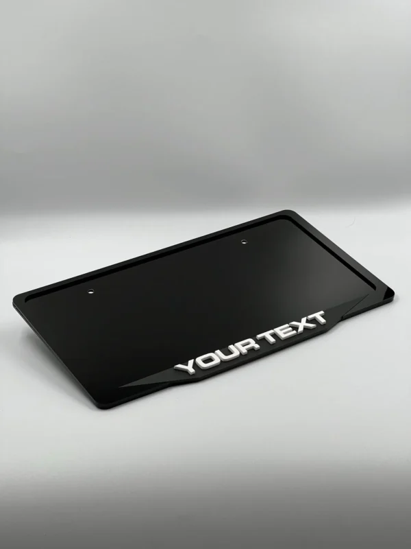 Premium Number Plate Frames